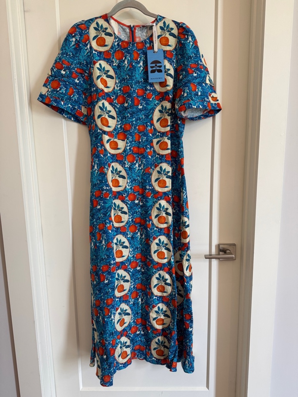 Hunter Bell Casey Dress Orange Grove  NWT